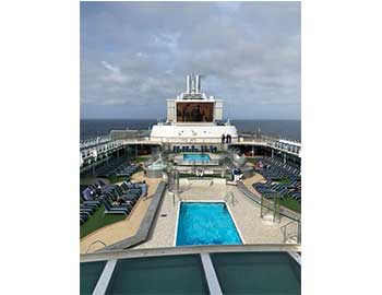 Sea Princess Pool Deck